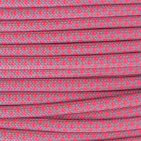 Smoke Grey & Flamingo Pink Diamonds Paracord 550 Type III Smoke Grey & Flamingo Pink Diamonds Paracord 550 Type III