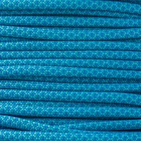 Dark Cyan & Greece Blue Diamonds Paracord 550 Type III Dark Cyan & Greece Blue Diamonds Paracord 550 Type III