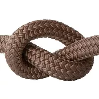 Chocolate Braun 14 mm Seil - PPM Doppelgeflecht Chocolate Braun 14 mm Seil - PPM Doppelgeflecht