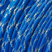 Metallic Glitter Royal Blue & Silver Tracer X Paracord 550 Type III Metallic Glitter Royal Blue & Silver Tracer X Paracord 550 Type III