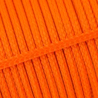 Orange Néon PPM Corde - Ø 4mm (plane/sans noyau) Orange Néon PPM Corde - Ø 4mm (plane/sans noyau)