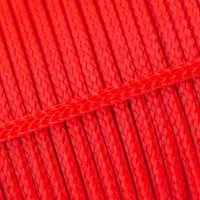 Rouge PPM Corde - Ø 4mm. (plane/sans noyau) Rouge PPM Corde - Ø 4mm. (plane/sans noyau)