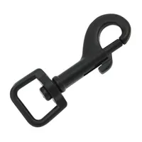 Black Snap Hook 52 mm - ⧄ 13 mm Black Snap Hook 52 mm - ⧄ 13 mm