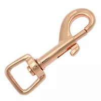 Rose Gold Snap Hook 52 mm - ⧄ 13 mm Rose Gold Snap Hook 52 mm - ⧄ 13 mm