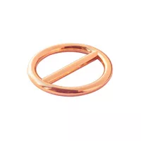 Rundringe mit Steg 'Rose Gold' 20 x 4 mm Rundringe mit Steg 'Rose Gold' 20 x 4 mm