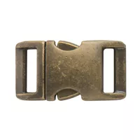 ALU-MAX® Aluminium Buckle Antique Brass 15 mm (5/8") ALU-MAX® Aluminium Buckle Antique Brass 15 mm (5/8")