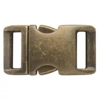 ALU-MAX® Aluminium Buckle Antique Brass 20 mm (3/4") ALU-MAX® Aluminium Buckle Antique Brass 20 mm (3/4")