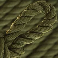 Olive Foncé PPM Cordage Torsadé - Ø 10 mm Olive Foncé PPM Cordage Torsadé - Ø 10 mm