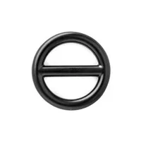 Rundringe mit Steg Schwarz 20 x 4 mm Rundringe mit Steg Schwarz 20 x 4 mm