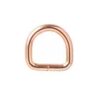 Rose Gold 20 x 4 mm D-Ring Rose Gold 20 x 4 mm D-Ring