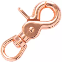 Clip Mousqueton Rose Or 60 mm Clip Mousqueton Rose Or 60 mm