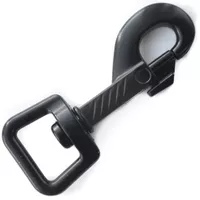 Black Snap Hook 75 mm - Ø20 mm Black Snap Hook 75 mm - Ø20 mm