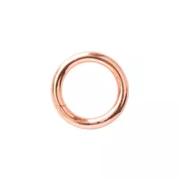 Rose Gold 15 x 3 mm O-Ring Rose Gold 15 x 3 mm O-Ring