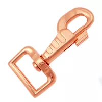 Rose Gold Snap Hook 80 mm ⧄ - 25 mm Rose Gold Snap Hook 80 mm ⧄ - 25 mm