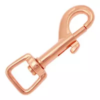 Rose Gold Snap Hook 76 mm - ⧄ 17 mm Rose Gold Snap Hook 76 mm - ⧄ 17 mm