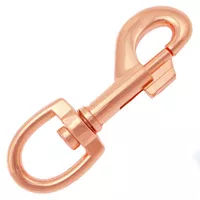 Rose Gold Snap Hook 85 mm - Ø 17 mm Rose Gold Snap Hook 85 mm - Ø 17 mm