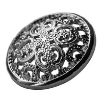 Gun Metal Button 25 mm Gun Metal Button 25 mm