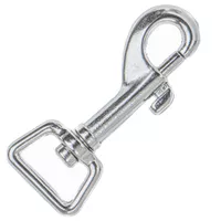 Chrome Plated Snap Hooks 66 mm - ⧄ 19 mm Chrome Plated Snap Hooks 66 mm - ⧄ 19 mm