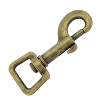 Antique Brass Snap Hook 65 mm - ⧄ 17 mm Antique Brass Snap Hook 65 mm - ⧄ 17 mm