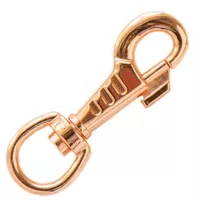 Rose Gold Snap Hook 85 mm - Ø 19 mm Rose Gold Snap Hook 85 mm - Ø 19 mm