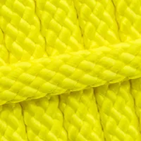 Jaune Néon PPM Corde - Ø 12mm. (plane/sans noyau) Jaune Néon PPM Corde - Ø 12mm. (plane/sans noyau)