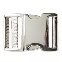 Adjustable ALU-MAX® Aluminium Silver Schnalle 38mm (1 1/2") Adjustable ALU-MAX® Aluminium Silver Schnalle 38mm (1 1/2")