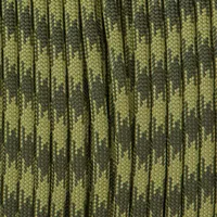 Olive Drab & Moss Paracord 50/50 Type III Olive Drab & Moss Paracord 50/50 Type III