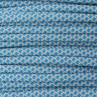 Cream & Colonial Blue Diamonds Paracord 550 Type III Cream & Colonial Blue Diamonds Paracord 550 Type III