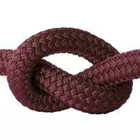 Roasted Aubergine 14 mm Seil - PPM Doppelgeflecht Roasted Aubergine 14 mm Seil - PPM Doppelgeflecht
