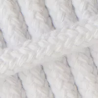 Braided Cotton Rope White - 10 mm Braided Cotton Rope White - 10 mm