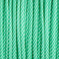 White & Mint Spiral Paracord 550 Type III White & Mint Spiral Paracord 550 Type III