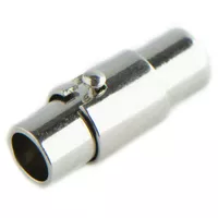 4 mm - Magnetverschluss Bajonett - Silber 4 mm - Magnetverschluss Bajonett - Silber