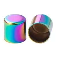 10 mm JetFuel/Neo-Chroom Metall Schnur Endkappe 10 mm JetFuel/Neo-Chroom Metall Schnur Endkappe