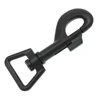 Black Snap Hook 82 mm - ⧄ 20 mm Black Snap Hook 82 mm - ⧄ 20 mm