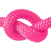 Neon Rosa 12 mm Seil - PPM Doppelgeflecht Neon Rosa 12 mm Seil - PPM Doppelgeflecht