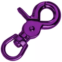Clip Mousqueton Violet 60 mm Clip Mousqueton Violet 60 mm