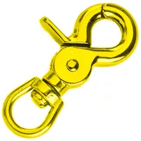 Clip Mousqueton Jaune 60 mm Clip Mousqueton Jaune 60 mm