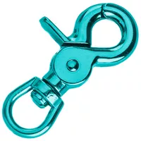 Clip Mousqueton Turquoise 60 mm Clip Mousqueton Turquoise 60 mm