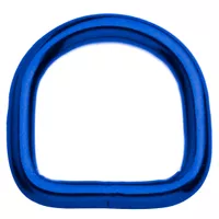 Blau 20 x 4 mm D-Ring Blau 20 x 4 mm D-Ring