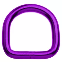 Lila 20 x 4 mm D-Ring Lila 20 x 4 mm D-Ring