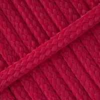 Raspberry Red PPM Cord - Ø 6mm. (Flat/coreless) Raspberry Red PPM Cord - Ø 6mm. (Flat/coreless)