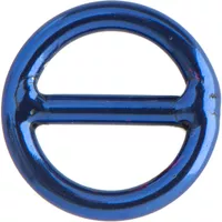 Rundringe mit Steg 'Blau' 20 x 4 mm Rundringe mit Steg 'Blau' 20 x 4 mm