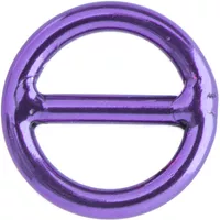 Rundringe mit Steg 'Lila' 20 x 4 mm Rundringe mit Steg 'Lila' 20 x 4 mm