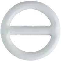 Rundringe mit Steg 'Milch Weiß' 20 x 4 mm Rundringe mit Steg 'Milch Weiß' 20 x 4 mm
