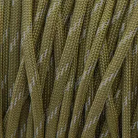 Paracorde Réfléchissante Vert Army 550 Type III Paracorde Réfléchissante Vert Army 550 Type III