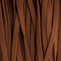 Chocolate Brown (flat/coreless) Paracord 650 Type III Chocolate Brown (flat/coreless) Paracord 650 Type III