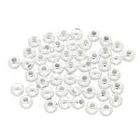 8 mm - Satz mit 50 Eisen rund - Silber 8 mm - Satz mit 50 Eisen rund - Silber