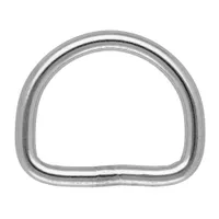 Stainless Steel 20 x 3 mm D-ring Stainless Steel 20 x 3 mm D-ring