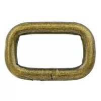 Quadratische Ringe 'Edelstahl' Antikes Messing 20 x 4 mm Quadratische Ringe 'Edelstahl' Antikes Messing 20 x 4 mm