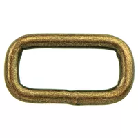 Quadratische Ringe 'Edelstahl' Antikes Messing 25 x 4 mm Quadratische Ringe 'Edelstahl' Antikes Messing 25 x 4 mm